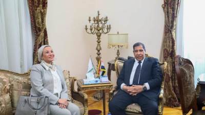 وزيرة البيئة تشارك في ورشة عمل اتحاد مجالس الدولة والمحاكم العليا الإدارية الإفريقية