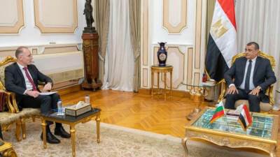 "وزير الإنتاج الحربي" يبحث مع السفير البلغاري مجالات التعاون المختلفة