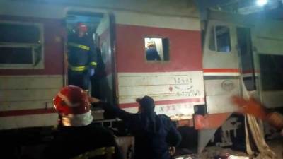 النقل تكشف تفاصيل حادث قطار منوف 