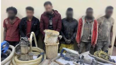 ضبط 6 أشخاص أثناء التنقيب عن الآثار بالسيدة زينب