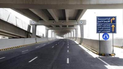 بدء التشغيل التجريبى لمحور الفريق كمال عامر فى الجيزة