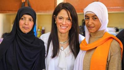 المشاط والمنسق المقيم للأمم المتحدة تتفقدان نتائج برنامج الاستثمار في رأس المال البشري