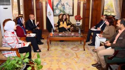 وزيرة الهجرة تستقبل مستثمرا مصريا بارزا بالولايات المتحدة الأمريكية