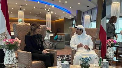 وزيرة الثقافة تبحث مع نظيرها الكويتي تعزيز التعاون بين الجانبين