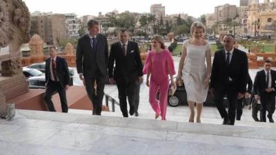 افتتاح معرض مؤقت للصور بقصر البارون إمبان عن رحلة "ملكة بلچيكا في مصر" 