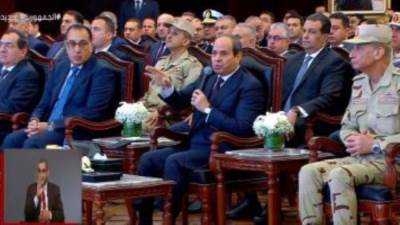 الرئيس السيسي: استفيدوا من الأراضي الزراعية  بدل التعدي عليها عشان تجيب خير