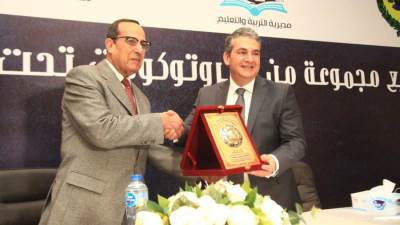 "أسمنت سيناء" توقع 3 بروتوكولات تعاون مع محافظة شمال سيناء