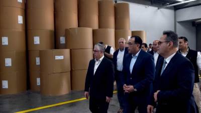 رئيس الوزراء يشهد افتتاح مشروع شركة "كادمار انترناشيونال للنقل الدولي واللوجيستيات"