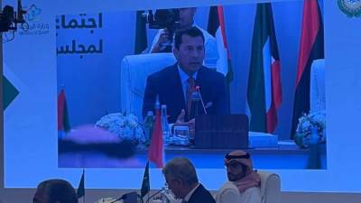 صبحى يترأس الدورة 69 للمكتب التنفيذي لمجلس وزراء الشباب والرياضة العرب بالسعودية