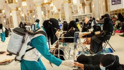 الوكالات النسائية بالمسجد الحرام ترفع درجة الاستعداد لخدمة ضيوف الرحمن
