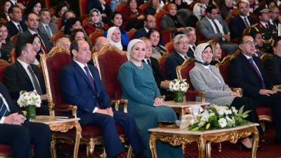 انتصار السيسي: سعدت بوجودي بين نماذج نسائية ملهمة استطاعت أن تقهر المستحيل