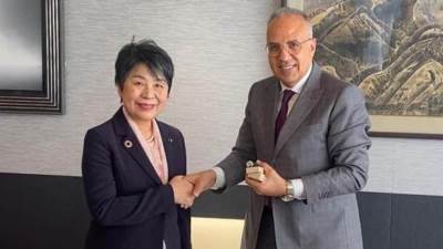 سويلم يصل إلى "نيويورك” للمشاركة في فعاليات "مؤتمر الأمم المتحدة لمراجعة منتصف المدة لعقد المياه"