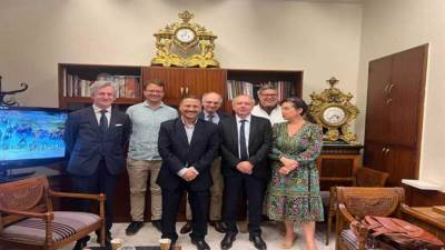 المتحف المصرى بالتحرير يستقبل وفدين علميين من فرنسا