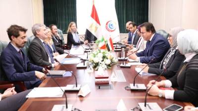 وزير الصحة يستقبل سفير إيطاليا لمتابعة نتائج «مشروع دعم تحسين خدمات التمريض»
