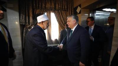 رئيس وزراء المجر يثنى على دور الأزهر فى مصر والعالم