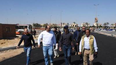 رئيـس جهاز "القاهرة الجديدة" يواصل جولاته التفقدية لمتابعة المشروعات الجارية بالمدينة