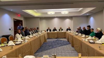 وزيرة الهجرة تلتقي أعضاء اتحاد المصريين بالخارج في الولايات المتحدة