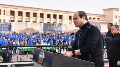 السيسي: حماية الوطن أشرف مهمة يقوم بها أي إنسان