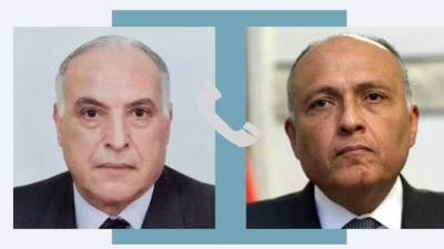 وزير الخارجية يجري اتصالاً هاتفياً مع وزير خارجية الجزائر