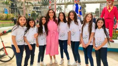 لدعم أطفال 57357.. جنات تنتهي من تصوير أغنيتها الجديدة "سامعين صوتك”