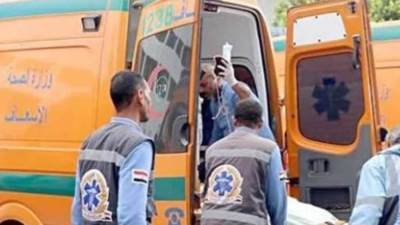 انقلاب ميكروباص بمحور 26 يوليو ومصرع شخص وإصابة 5 