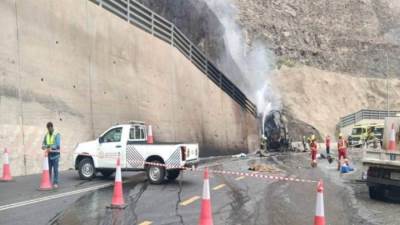 مصرع 20 شخصا وإصابة آخرين في حادث أتوبيس معتمرين عقبة شعار بالسعودية