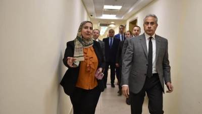 "بالصور" وزير القوى العاملة يباشر عمله من مقر العاصمة الإدارية.. ويتابع "الإنتقال التدريجي"