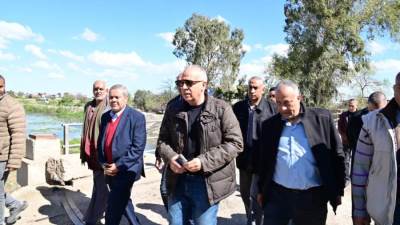  سويلم يتفقد أعمال تطهير فرع رشيد وعدد من الترع الرئيسية وتشغيل محطات العطف