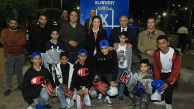 محافظة الجيزة: توزع هدايا على 150 طفلا بحديقة البحر الأعظم