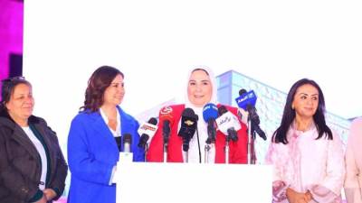 القباج تشهد افتتاح أعمال المرحلة الأولي من مستشفي بهية الجديدة بالشيخ زايد