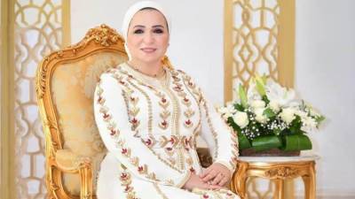 قرينة الرئيس: انتصار العاشر من رمضان أعاد سيناء وكرامة الأمة العربية