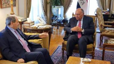 مباحثات مصرية/ سورية موسعة على مستوى وزيري الخارجية