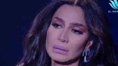 بسمه وهبه تنهار في البكاء بسبب محمد فؤاد في العرافه