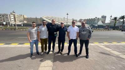 ميكالى فى جولة بالإسكندرية تحضيرا لمعسكر المنتخب الأولمبي