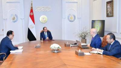 توجيهات رئاسية بشأن مشروع "التجلى الأعظم فوق أرض السلام" بمدينة سانت كاترين