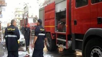 السيطرة على حريق كنيسة العذراء مريم والأنبا إبرام بالزاوية الحمراء