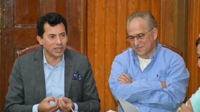 وزير الشباب يجتمع مع  اللجنة البارالمبية المصرية باستاد القاهرة