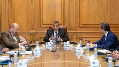 وزير الانتاج الحربى يستقبل وفدا سعوديا لبحث التعاون المشترك