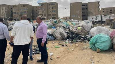 حملات لمحاربة ظاهرة (النباشين) بالمنطقة الفاصلة 11/12 بمدينة ٦ اكتوبر