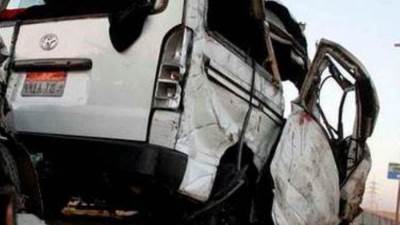 صحة مطروح: إصابة 23 شخصا من 9 محافظات في حادث تصادم بين سيارة وميكروباص بالضبعة