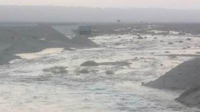 منظومة الحماية تنجح فى حماية مدينة طور سيناء من أخطار السيول الأخيرة