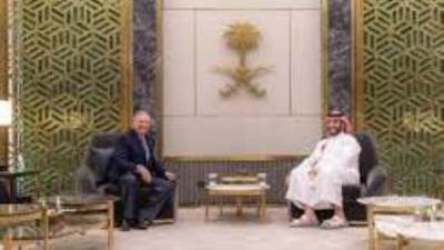 ولي العهد يجتمع مع عضو مجلس الشيوخ الأمريكي عن ولاية كارولينا ليندسي جراهام