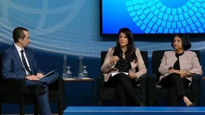 المشاط: تُطالب بإعادة النظر في رسوم التمويل لخفض الأعباء على الدول متوسطة الدخل والأقل نموًا