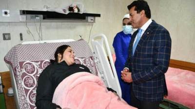 الشباب والرياضة تؤكد استمرار دعمها الكامل للرباعة المصرية نهلة رمضان