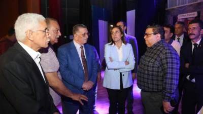 الكيلاني تتفقد أعمال تطوير مسرح ميامي بوسط البلد تمهيدا لإعادة افتتاحه ثاني أيام العيد