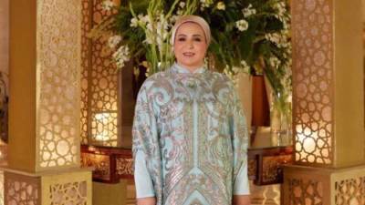 السيدة انتصار السيسي تهنئ الشعب المصري بمناسبة حلول عيد الفطر المبارك