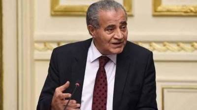 وزير التموين: فتح 30% من فروع الجملة بالمحافظات لصرف السلع التموينيه