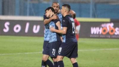 انطلاق مباراة بيراميدز ومارومو جالانتس فى الكونفدرالية