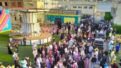 وزارة الرياضة ترسم البسمة على وجوه الأطفال خلال أيام عيد الفطر المبارك