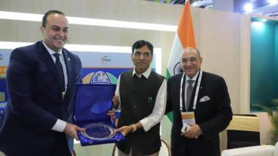 رئيس هيئة الرعاية الصحية يلتقي وزير الصحة ورفاهة الأسرة الهندي